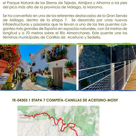 Casa Maria Martillo * Canillas de Aceituno
